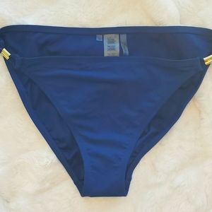 NWOT Bleu  Rod Beattie Bikini Bottom Blue